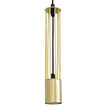 LED Κρεμαστό φωτιστικό BARS 1xGU10/4,8W/230V χρυσό