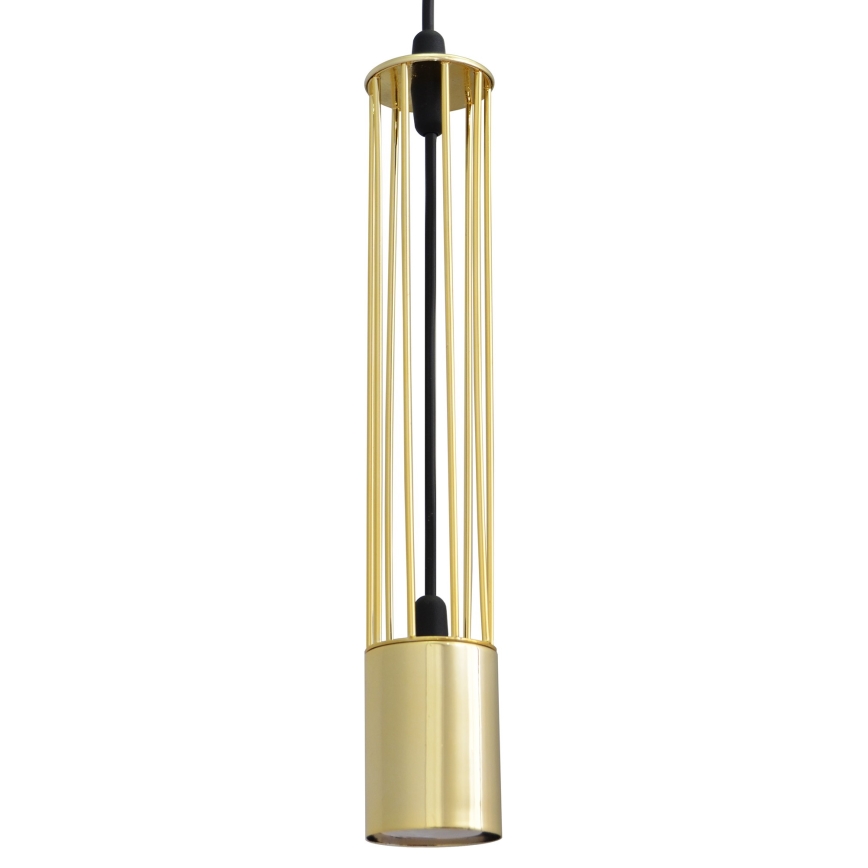 LED Κρεμαστό φωτιστικό BARS 1xGU10/4,8W/230V χρυσό