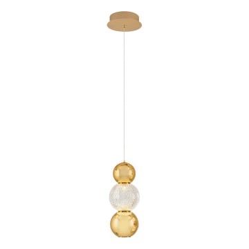 LED Κρεμαστό Φωτιστικό CREMONA LED/5W/230V 3000K χρυσό