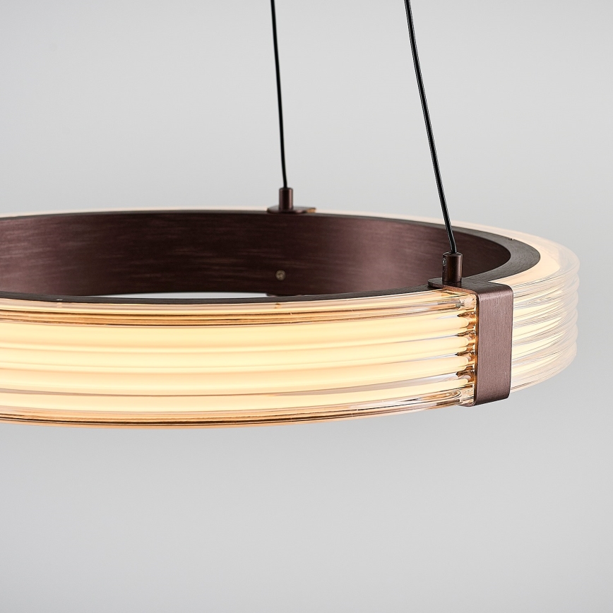 LED Κρεμαστό φωτιστικό JESI LED/2W/230V 3000K καφέ
