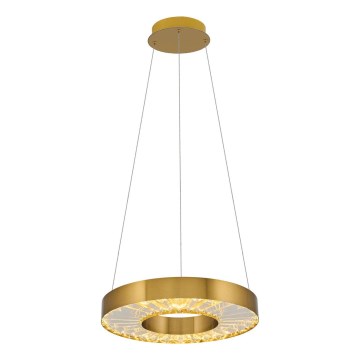 LED Κρεμαστό Φωτιστικό JESI LED/35W/230V 3000K διάμετρος 40 cm μπρονζέ