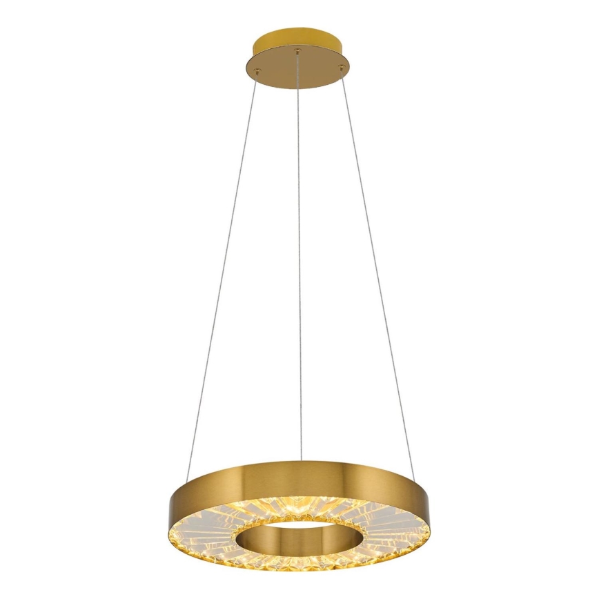 LED Κρεμαστό Φωτιστικό JESI LED/35W/230V 3000K διάμετρος 40 cm μπρονζέ
