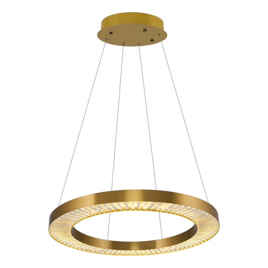 LED κρεμαστό φωτιστικό JESI LED/85W/230V 3000K Ø 80 cm μπρόνζε