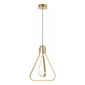 LED κρεμαστό φωτιστικό με καλώδιο ZING LED/19W/230V, χρυσό