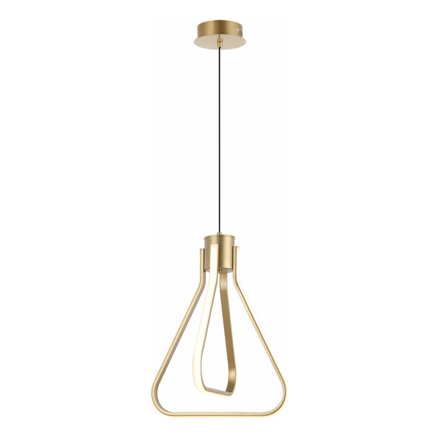 LED κρεμαστό φωτιστικό με καλώδιο ZING LED/19W/230V, χρυσό