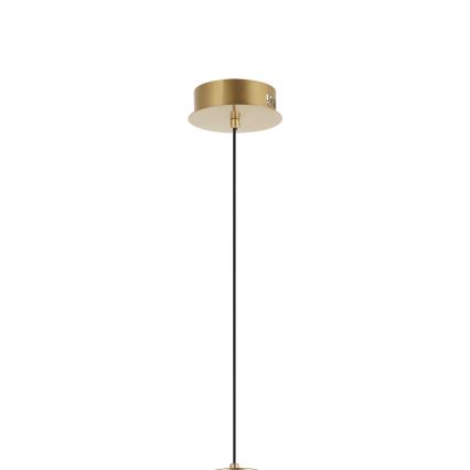 LED κρεμαστό φωτιστικό με καλώδιο ZING LED/19W/230V, χρυσό