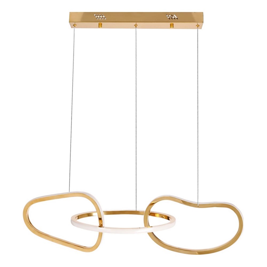 LED κρεμαστό φωτιστικό με σύρμα ANNELI LED/30W/230V 80 cm χρυσό