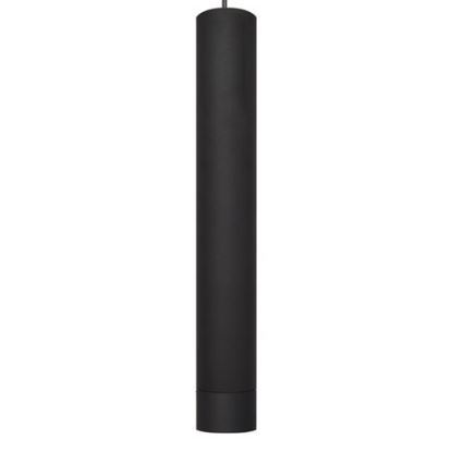 LED Κρεμαστό φωτιστικό οροφής LED TUBA 1xGU10/4,8W/230V μαύρο
