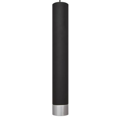 LED Κρεμαστό φωτιστικό οροφής TUBA 3xGU10/4,8W/230V μαύρο/ματ χρώμιο