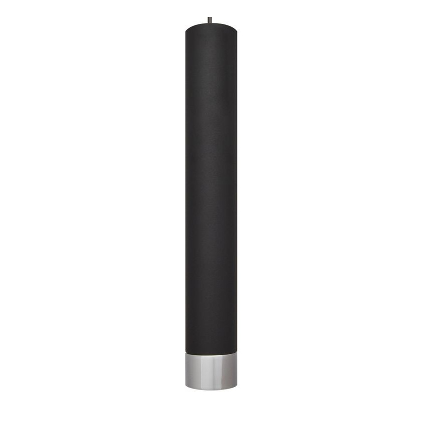 LED Κρεμαστό φωτιστικό οροφής TUBA 3xGU10/4,8W/230V μαύρο/ματ χρώμιο