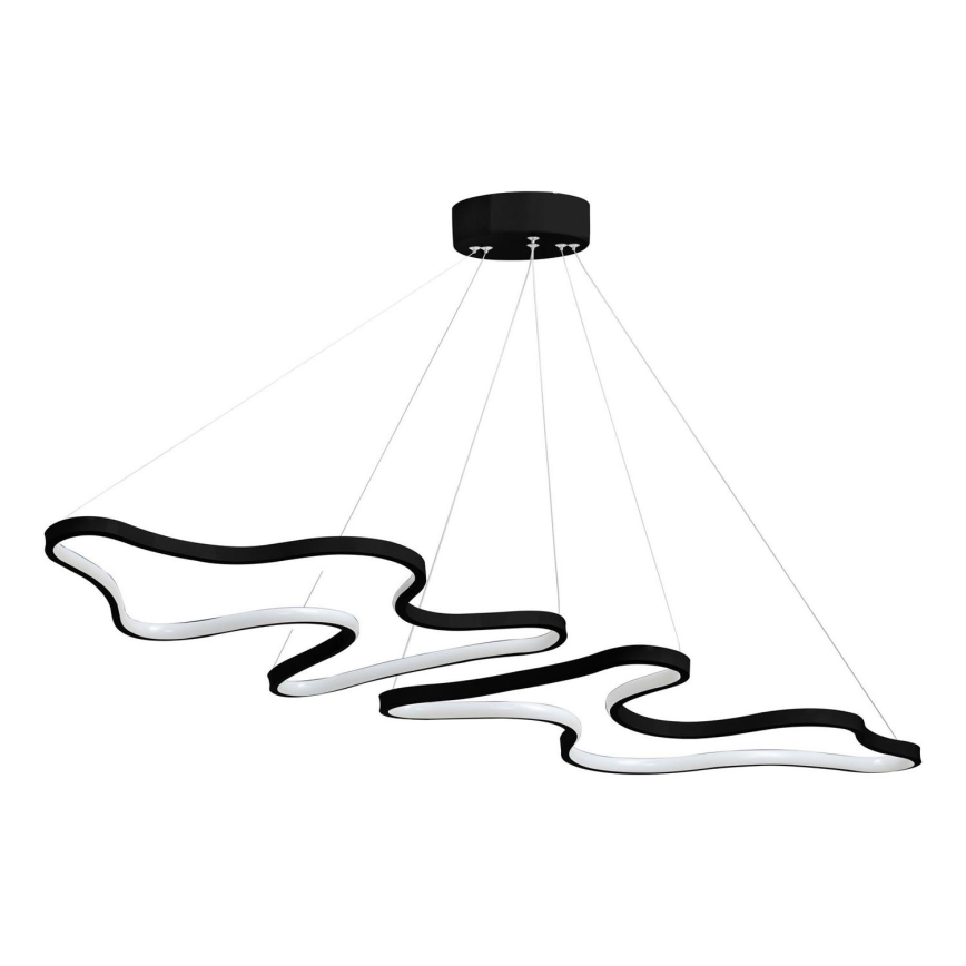 LED κρεμαστό φωτιστικό σε καλώδιο DUPLE ARTISAN LED/80W/230V 4000K μαύρο