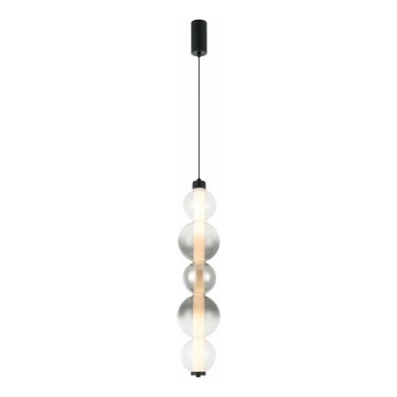 LED κρεμαστό φωτιστικό σε καλώδιο LUMMI LED/19W/230V μαύρο/καπνιστό
