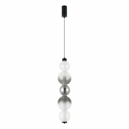 LED κρεμαστό φωτιστικό σε καλώδιο LUMMI LED/19W/230V μαύρο/καπνιστό