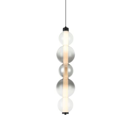LED κρεμαστό φωτιστικό σε καλώδιο LUMMI LED/19W/230V μαύρο/καπνιστό
