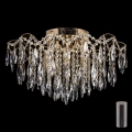 LED Κρυστάλλινο οροφής φωτιστικό 6xE27/60W/230V + 6xLED/3W + τηλεχειριστήριο