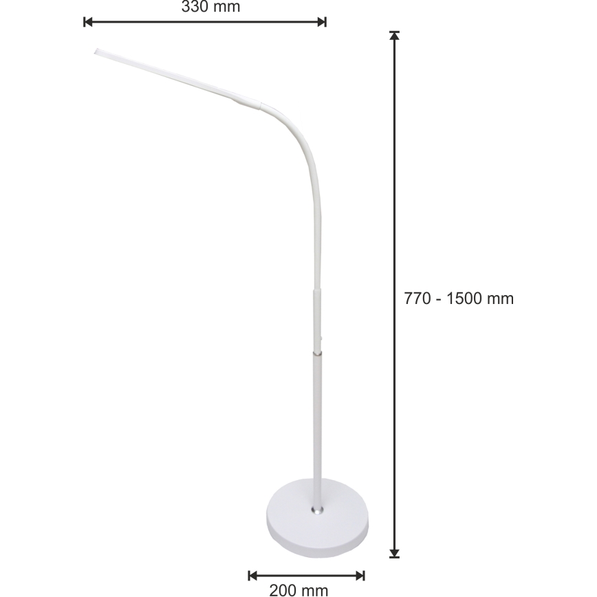 LED Λάμπα dimming 3σε1 LED/10W/230V 3000/4000/6000K CRI 90 λευκό