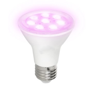 LED Λάμπα για την ανάπτυξη φυτών PLANTY E27/7W/230V 1200K λευκό