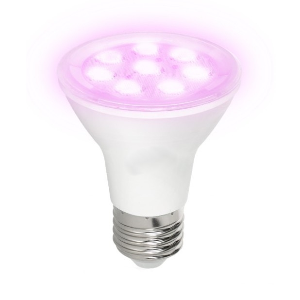 LED Λάμπα για την ανάπτυξη φυτών PLANTY E27/7W/230V 1200K λευκό