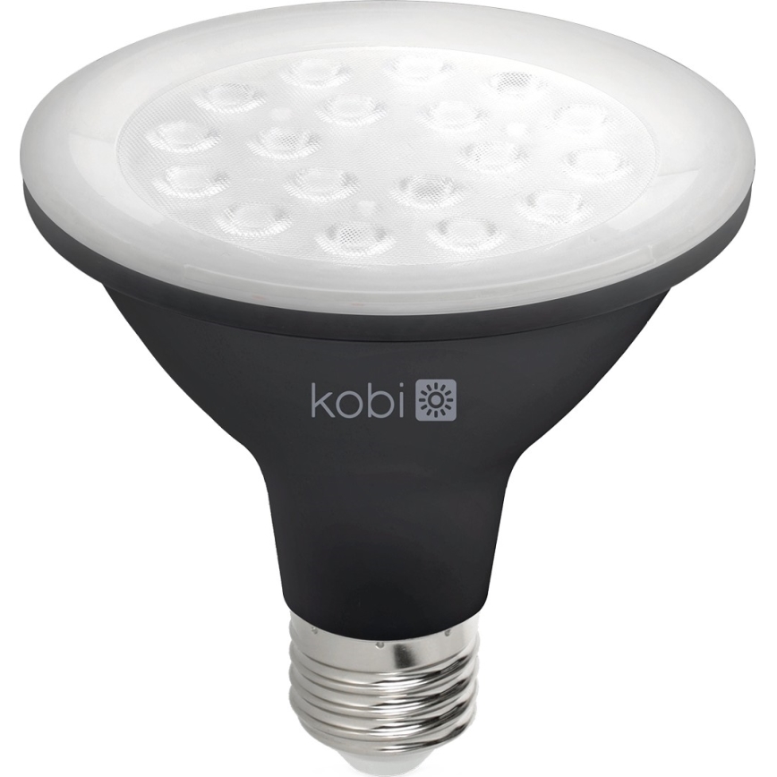 LED Λάμπα για την ανάπτυξη φυτών VITABLOOM E27/9W/230V 1200K μαύρο - Brilagi