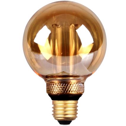 LED Λαμπτήρας DECO VINTAGE G80 E27/4W/230V 1800K