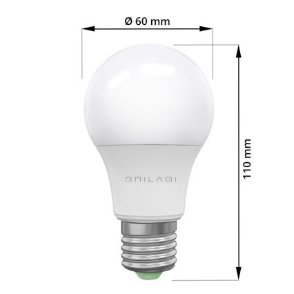 LED Λαμπτήρας ECOLINE A60 E27/15W/230V 4000K - Brilagi