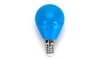 LED Λαμπτήρας G45 E14/4W/230V μπλε - Aigostar