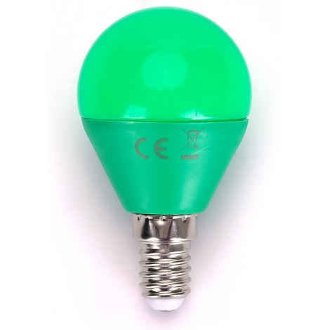 LED Λαμπτήρας G45 E14/4W/230V πράσινος - Aigostar
