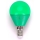 LED Λαμπτήρας G45 E14/4W/230V πράσινος - Aigostar
