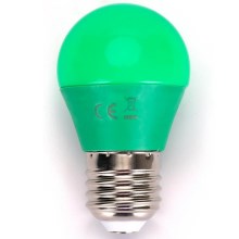 LED Λαμπτήρας G45 E27/4W/230V πράσινος - Aigostar