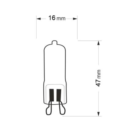 LED λαμπτήρας G9/2,5W/230V 3000K