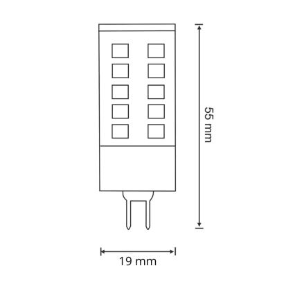 LED Λαμπτήρας G9/4W/230V 3000K