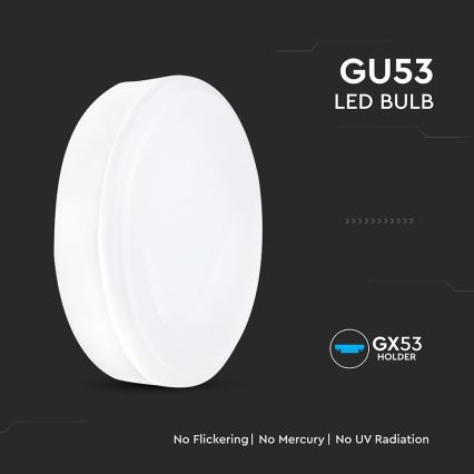 LED Λαμπτήρας GX53/6,4W/230V 4000K