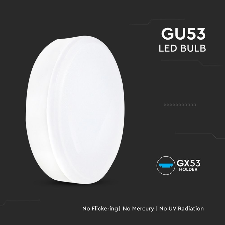 LED Λαμπτήρας GX53/6,4W/230V 4000K