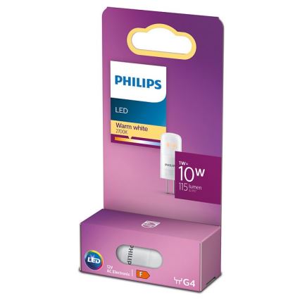 LED Λαμπτήρας Philips G4/1W/12V 2700K
