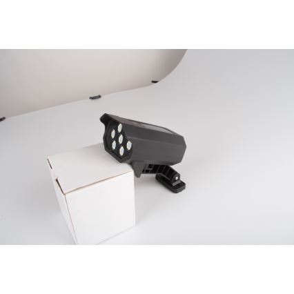 Μακέτα LED κάμερας ασφαλείας με αισθητήρα και ηλιακό πάνελ LED/5W/5,5V 800 mAh IP65 + τηλεχειριστήριο