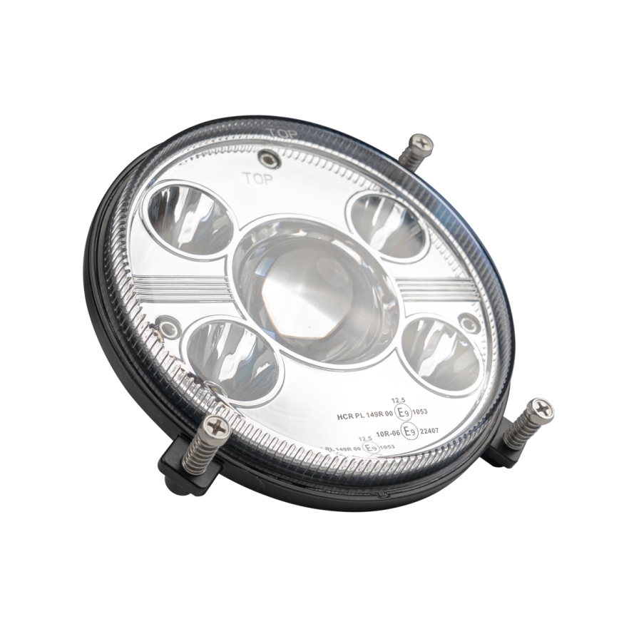 LED Μπροστινό φανάρι τρακτέρ LED/50W/10-30V IP69 5700K στρογγυλό