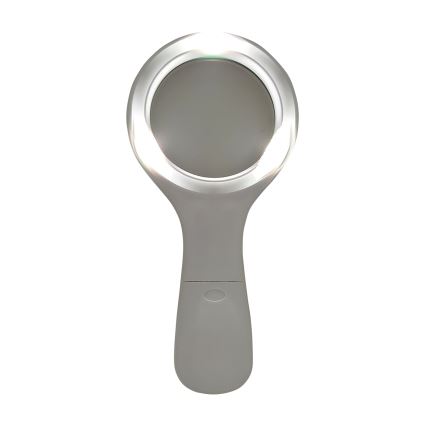 LED Μεγεθυντικός φακός 3×ZOOM με ενσωματωμένο φωτισμό LED/3W/2xAAA IP22