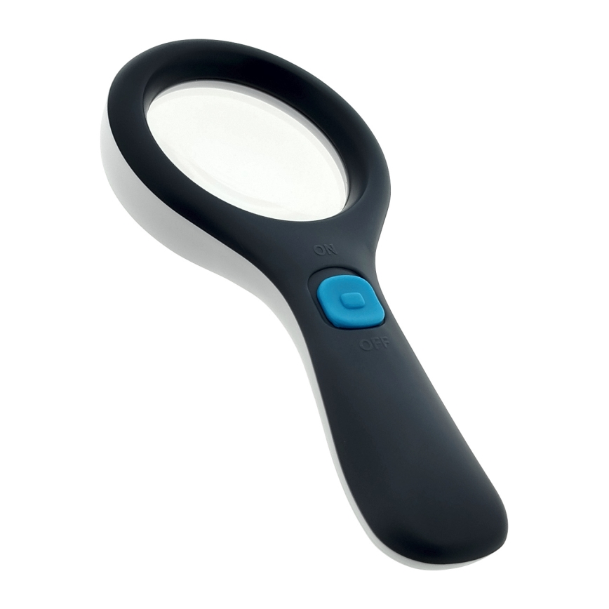 LED Μεγεθυντικός φακός 3×ZOOM με ενσωματωμένο φωτισμό LED/3W/2xAAA IP22