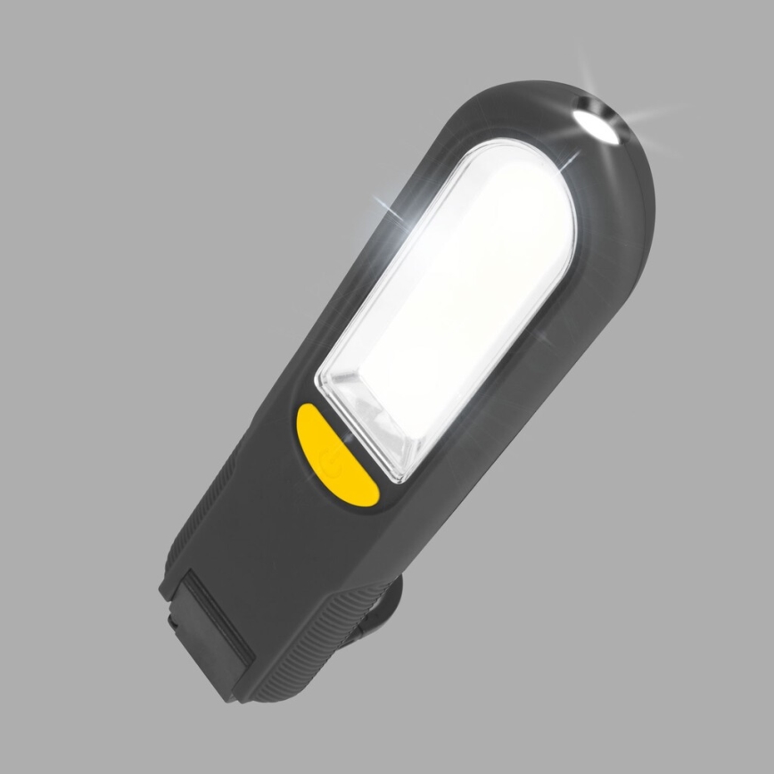 LED Μαγνητικός φακός LED/3W/3xAAA
