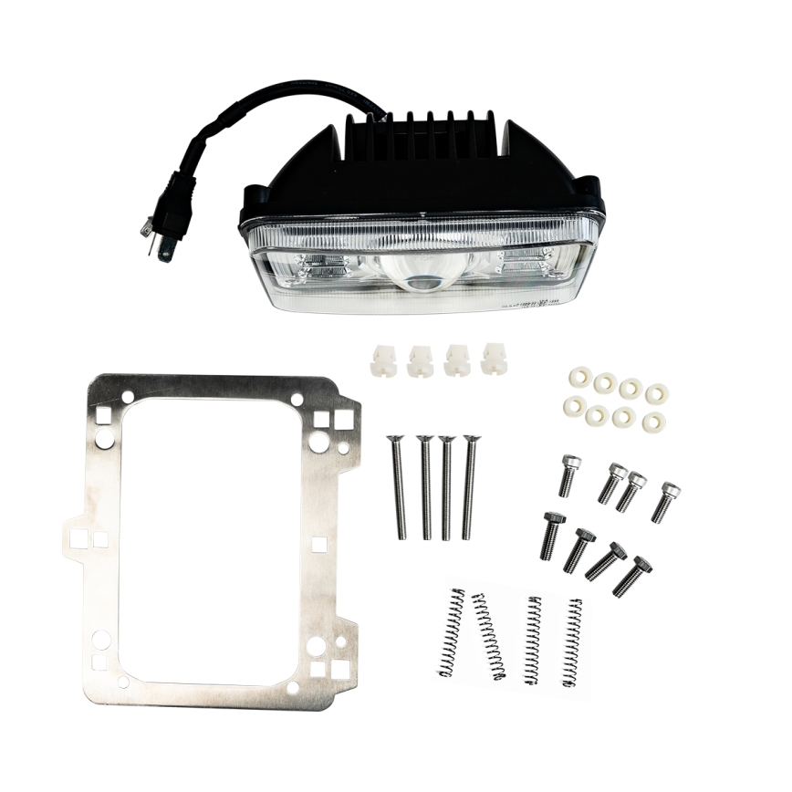 LED Μπροστινό φανάρι τρακτέρ LED/69W/10-30V IP69 5700K ορθογώνιο