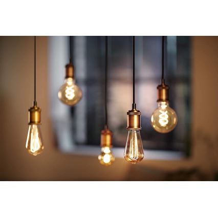 LED Ρυθμιζόμενη Λάμπα VINTAGE Philips G93 E27/4W/230V 1800K