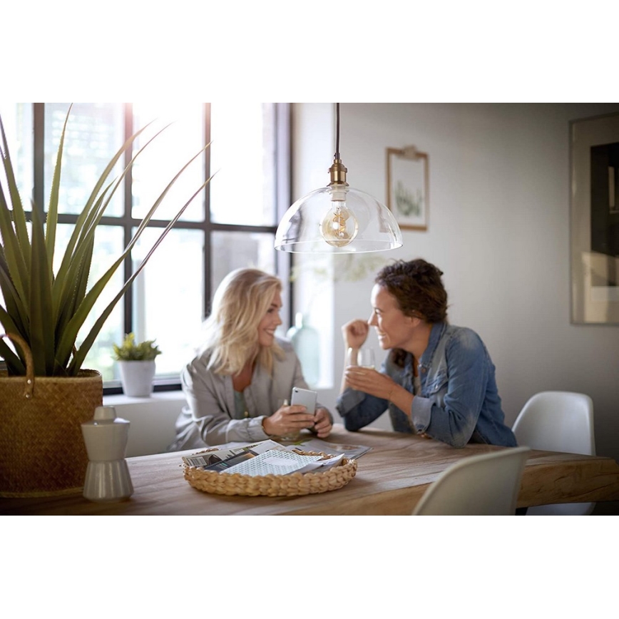 LED Ρυθμιζόμενη Λάμπα VINTAGE Philips G93 E27/4W/230V 1800K