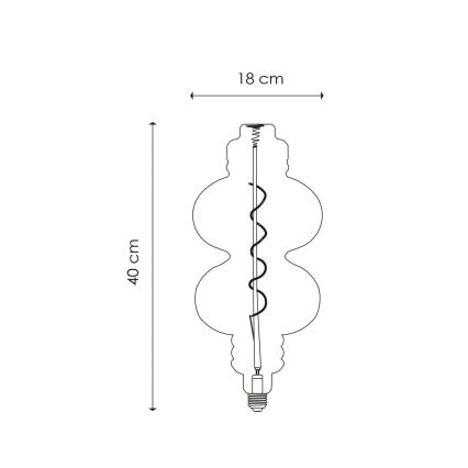 LED Ρυθμιζόμενη Λάμπα VINTAGE EDISON E27/4W/230V 2200K CRI 90