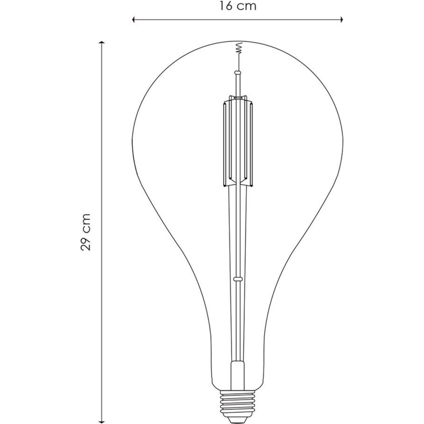 LED Ρυθμιζόμενη Λάμπα VINTAGE EDISON E27/4W/230V 2700K CRI 90