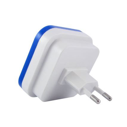 LED νυχτερινό φως με αισθητήρα LED/0,5W/230V μπλε