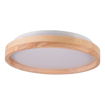 LED ξύλινο φωτιστικό οροφής για μπάνιο LED/12W/230V διάμ. 27 εκ. IP44 δρυς