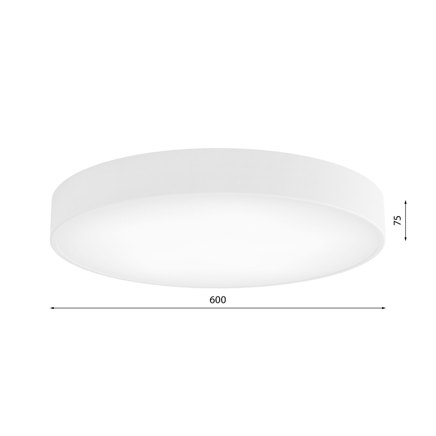 LED Οροφής Φωτιστικό CLEO LED/69W/230V 3000K διάμ. 60 εκ. λευκό