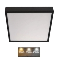 LED Οροφιαίο φωτιστικό NEXXO LED/28,5W/230V 3000/3500/4000K 30x30 cm μαύρο