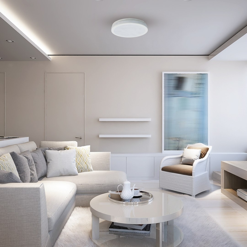 LED οροφιαίο φωτιστικό μπάνιου MARLON LED/36W/230V, Ø 30 cm, IP54, λευκό