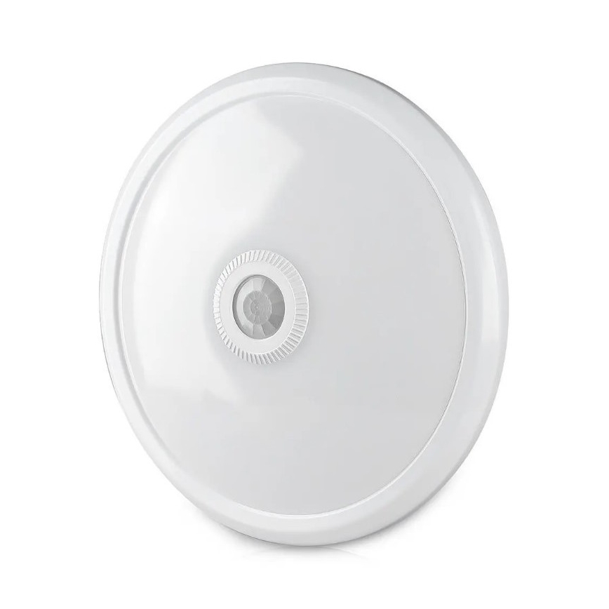 LED Οροφιαίο φωτιστικό με αισθητήρα SAMSUNG CHIP LED/12W/230V 4000K διάμ. 29 εκ.